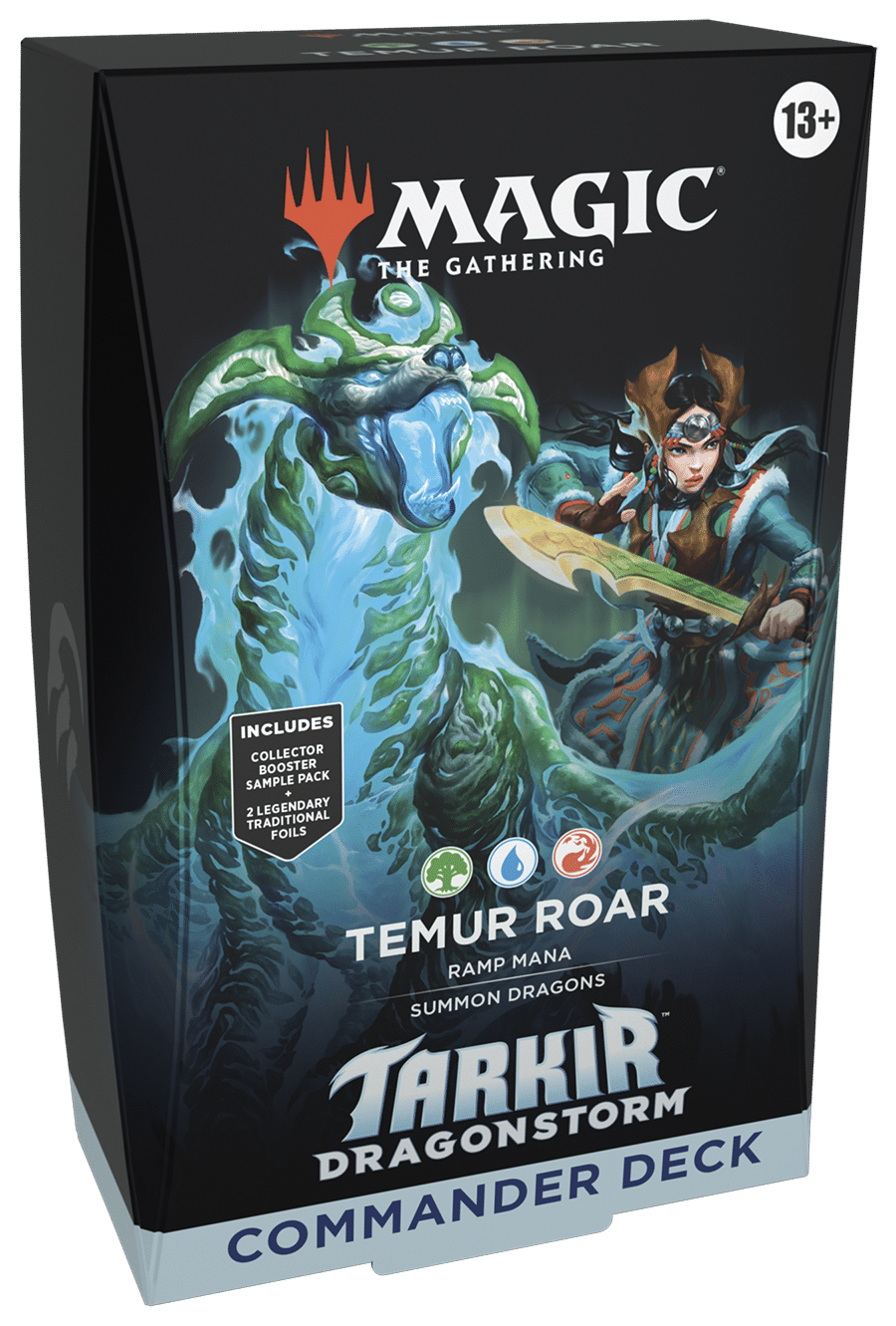 Tarkir: Dragonstorm Temur Roar Commander Deck image 0